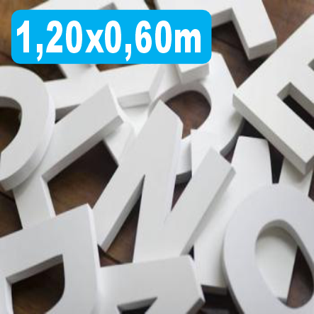 PVC Expandido 1,20x0,60m