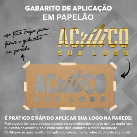 Molde em Papelão (Gabarito)